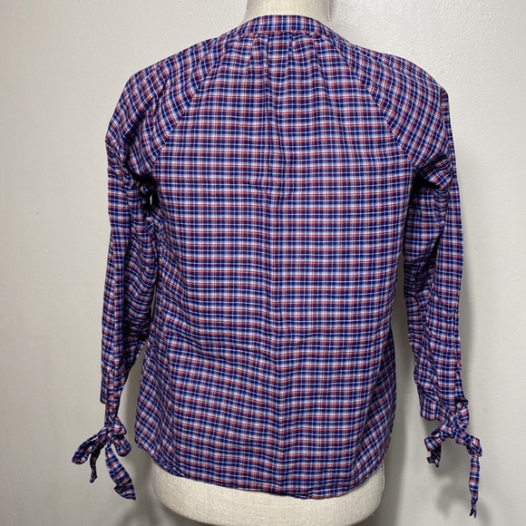 Madewell Plaid Top - Picture 3 of 11